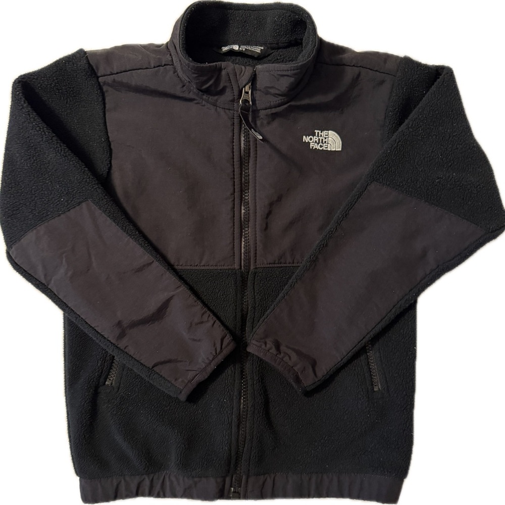 The North Face Kids Black Full-Zip Fleece Jacket
